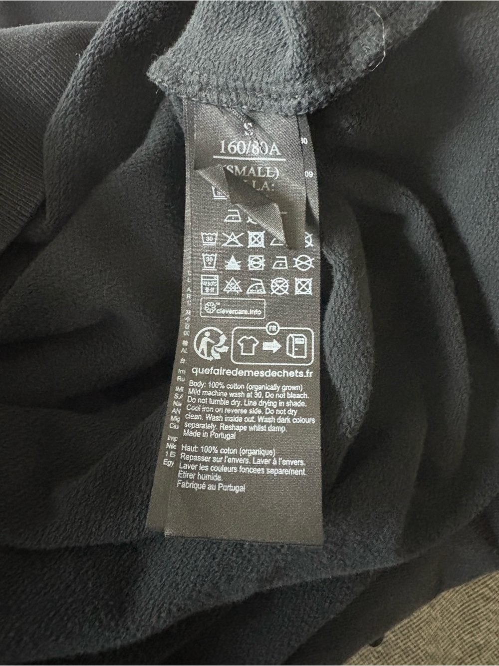 All Saints Black Crewneck Sweatshirt with White Skull Graphic - Picture 5 of 5
